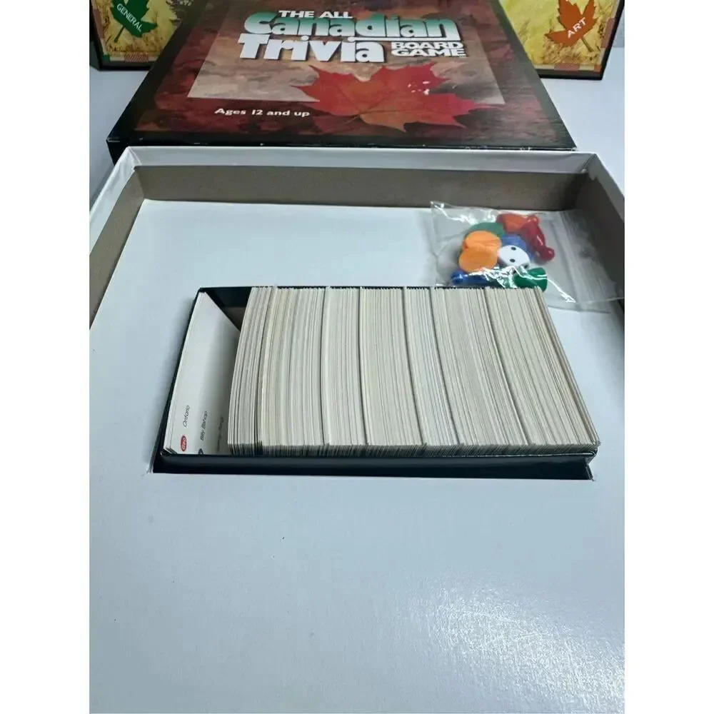 The Canadian Trivia Board game 130th anniversary
